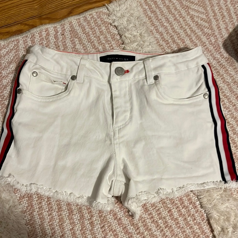 Girls Tommy Hilfiger Jean Shorts